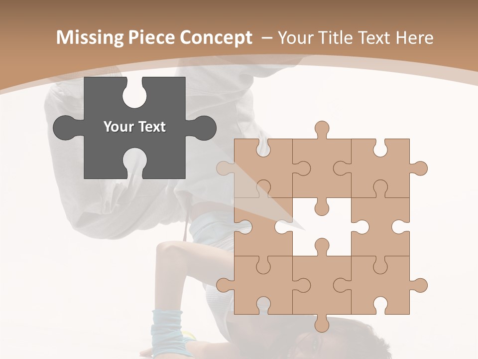 Performer Exercise Athlete PowerPoint Template