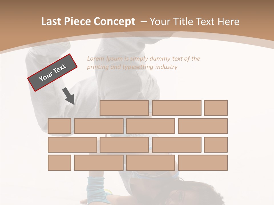 Performer Exercise Athlete PowerPoint Template