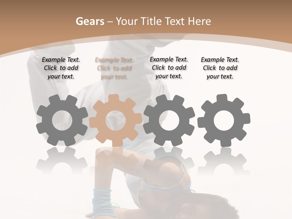 Performer Exercise Athlete PowerPoint Template