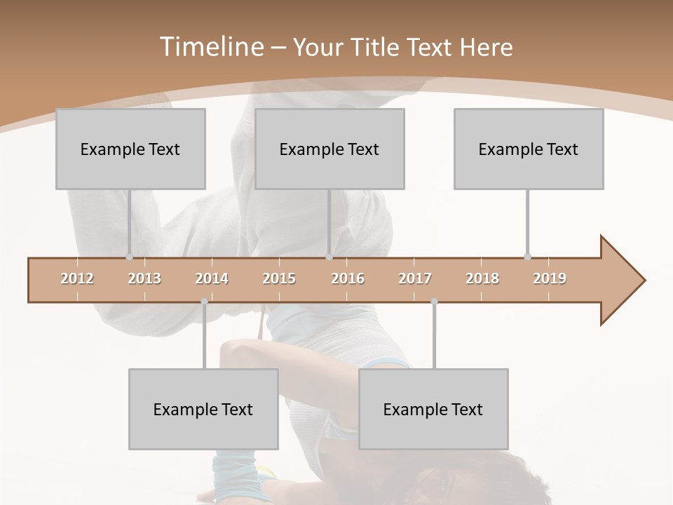Performer Exercise Athlete PowerPoint Template