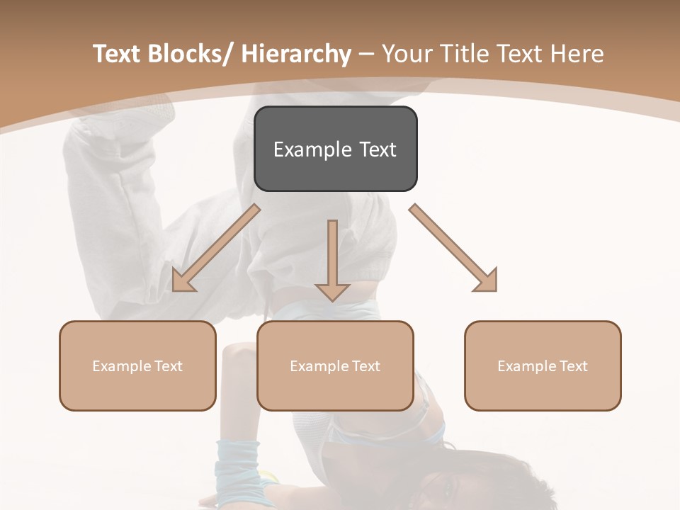 Performer Exercise Athlete PowerPoint Template