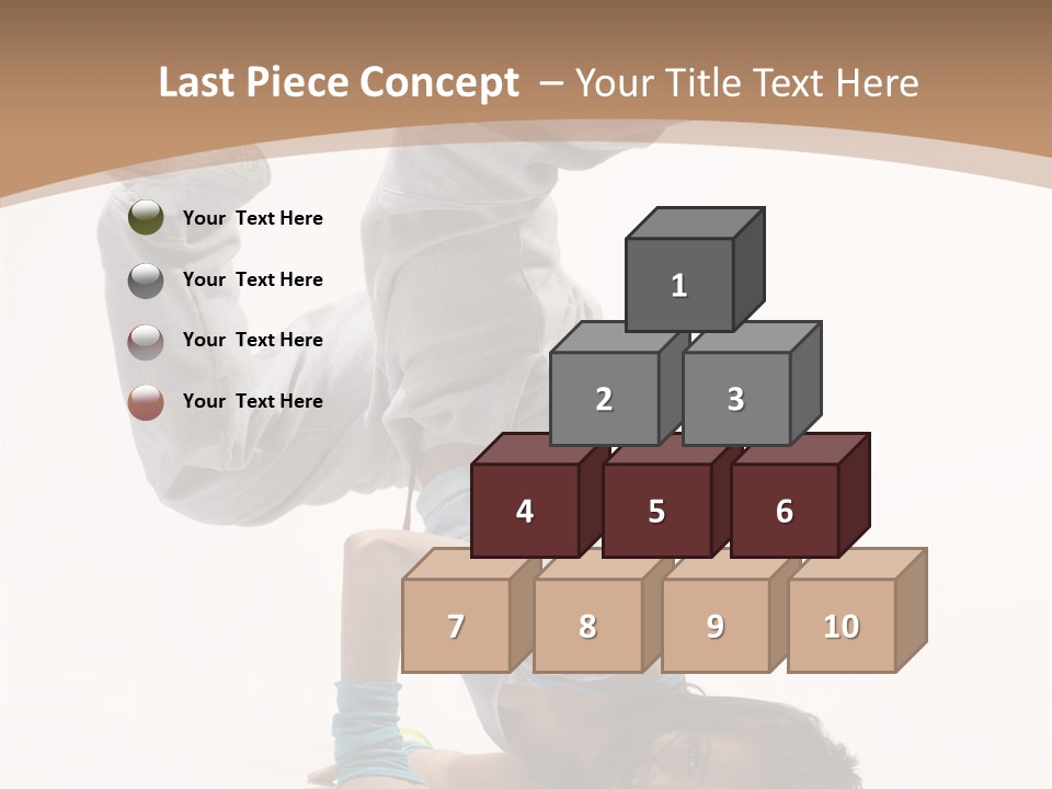 Performer Exercise Athlete PowerPoint Template