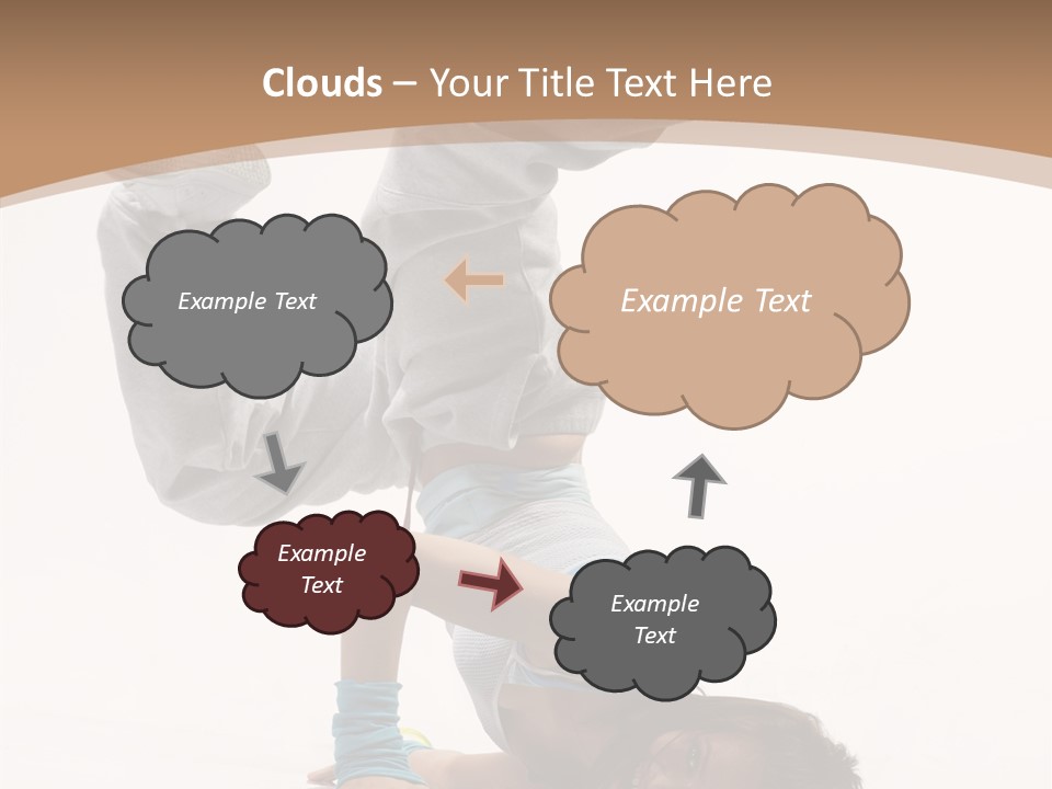 Performer Exercise Athlete PowerPoint Template