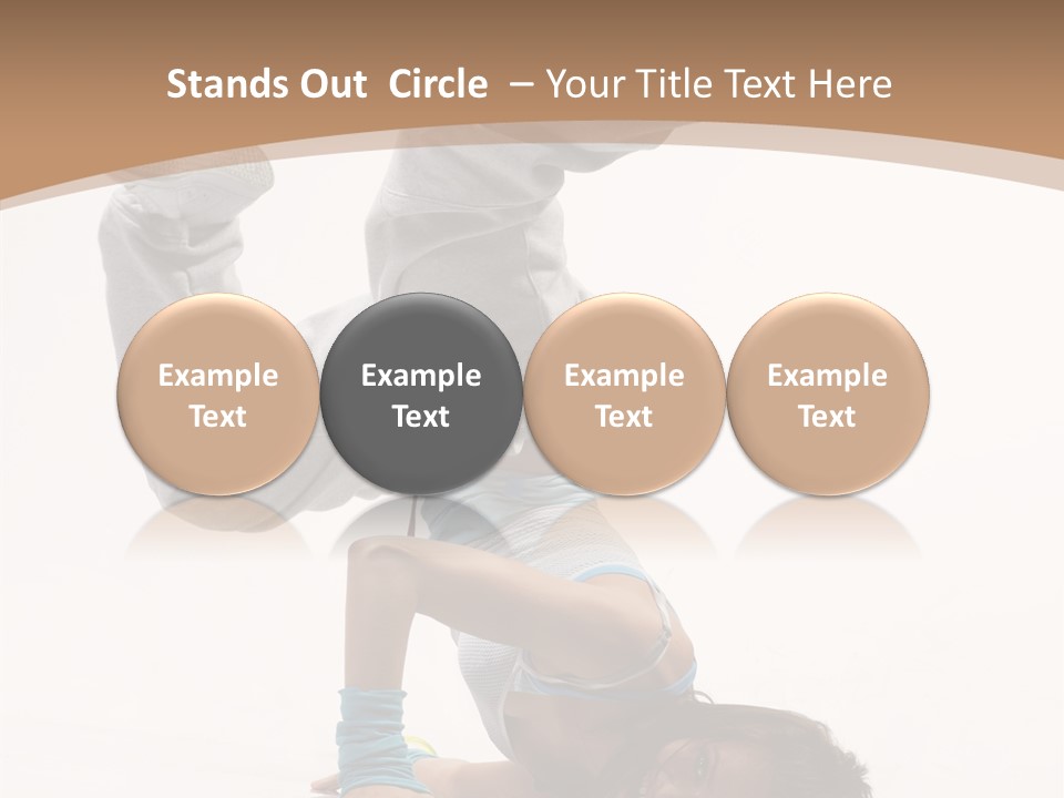 Performer Exercise Athlete PowerPoint Template