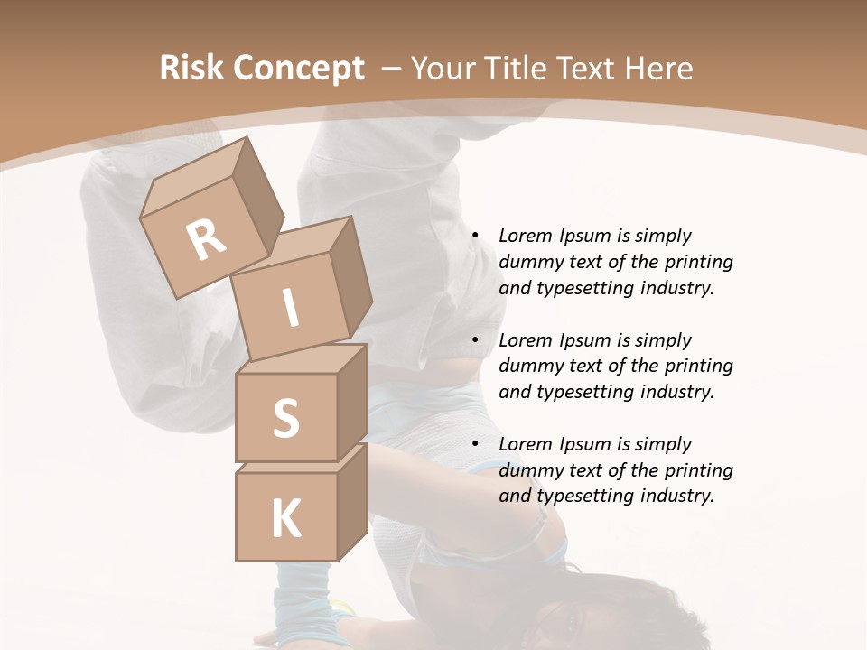 Performer Exercise Athlete PowerPoint Template