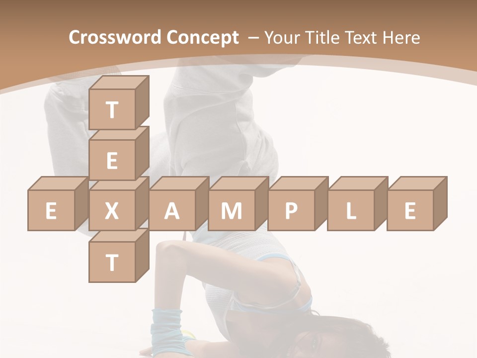 Performer Exercise Athlete PowerPoint Template