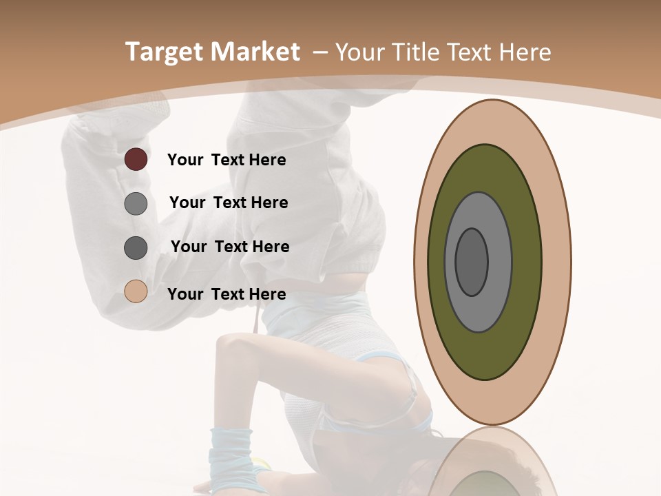 Performer Exercise Athlete PowerPoint Template