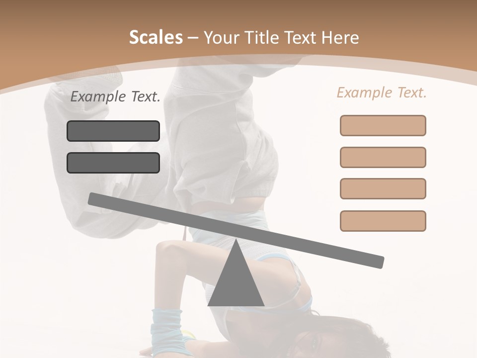 Performer Exercise Athlete PowerPoint Template