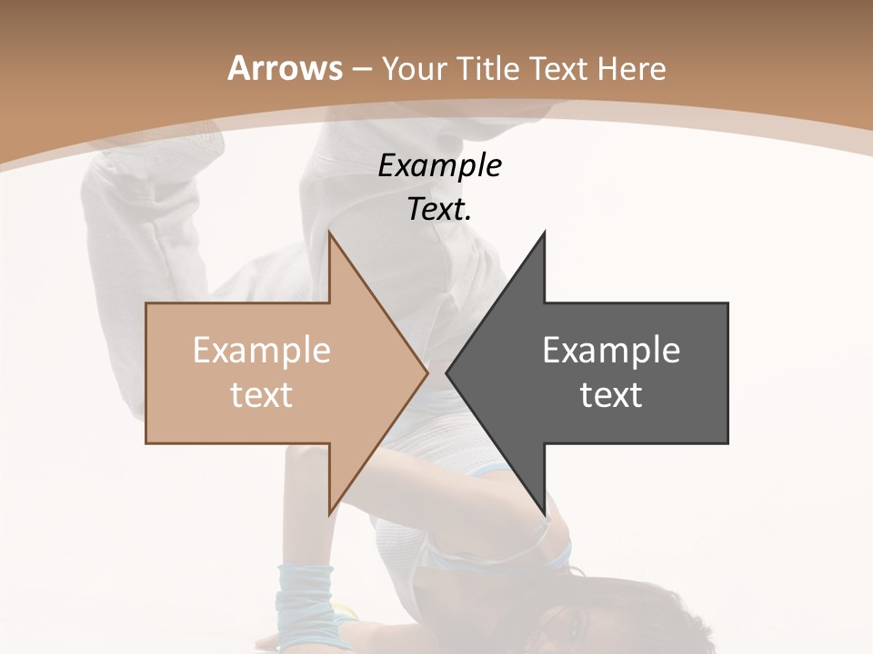 Performer Exercise Athlete PowerPoint Template