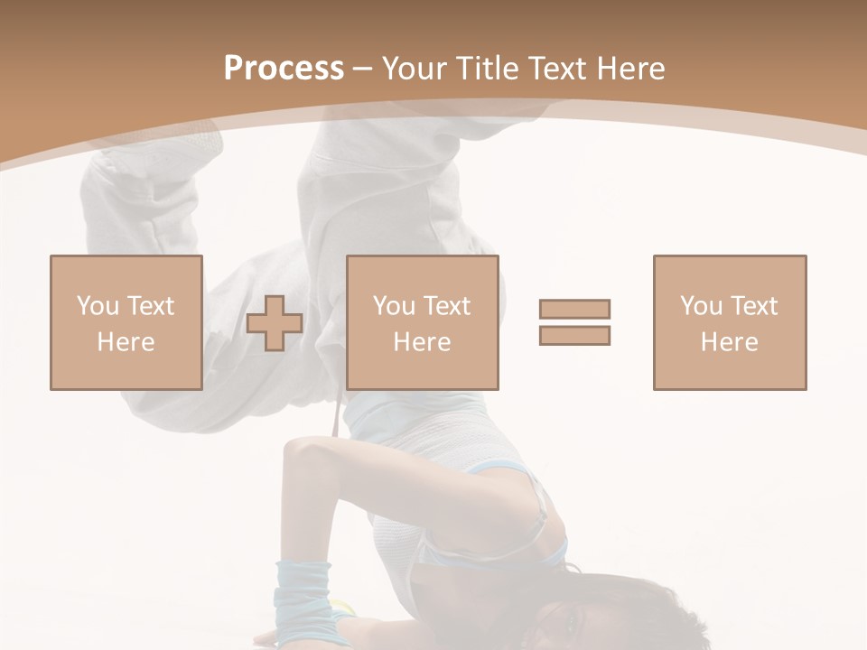Performer Exercise Athlete PowerPoint Template