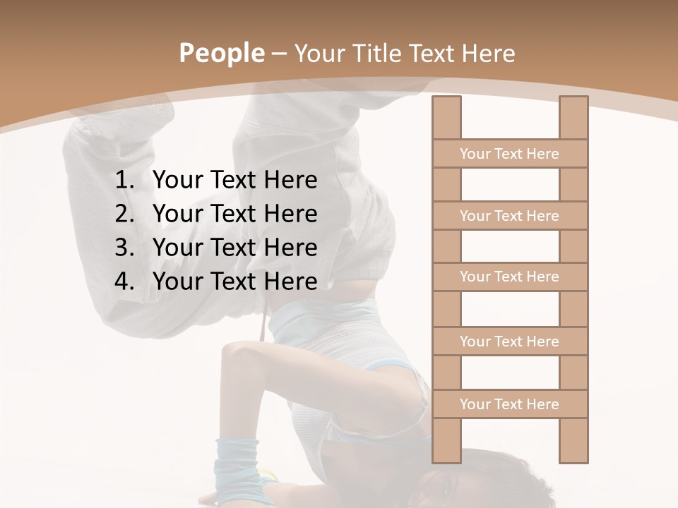 Performer Exercise Athlete PowerPoint Template