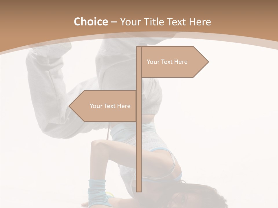 Performer Exercise Athlete PowerPoint Template