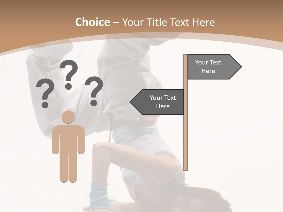 Performer Exercise Athlete PowerPoint Template