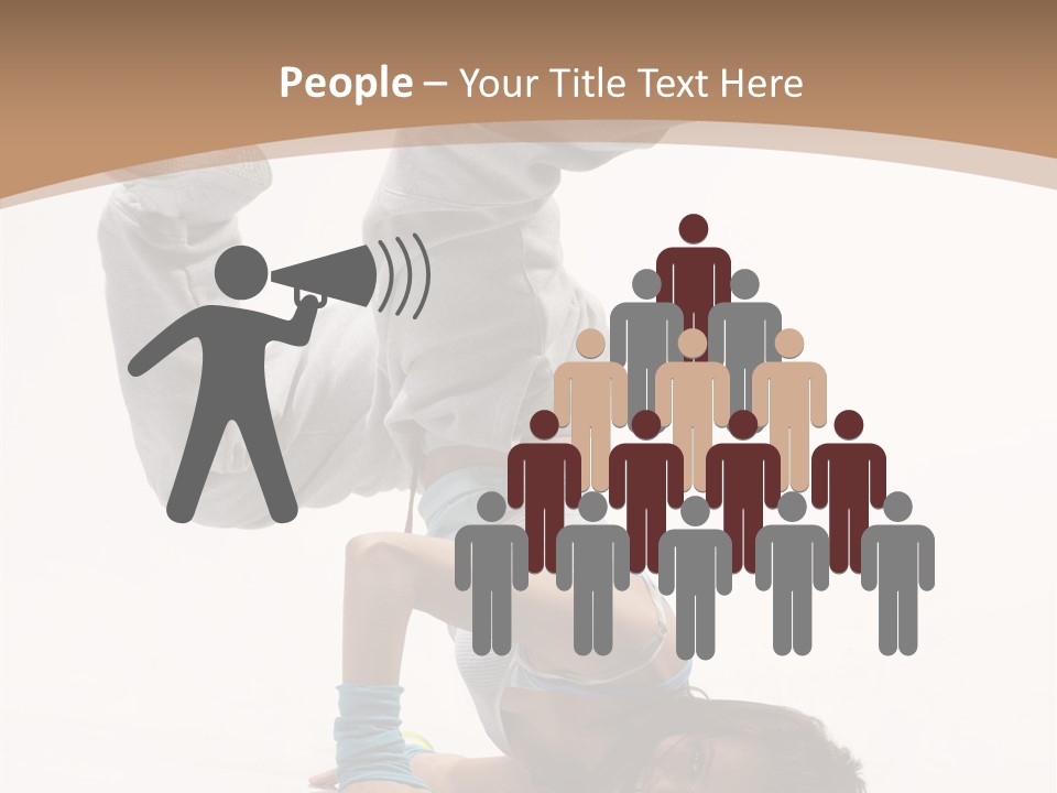 Performer Exercise Athlete PowerPoint Template