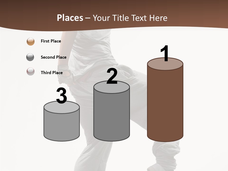 Athlete Sport Fashion PowerPoint Template