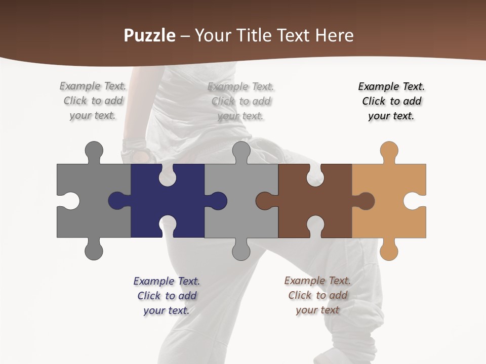 Athlete Sport Fashion PowerPoint Template