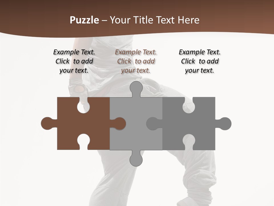 Athlete Sport Fashion PowerPoint Template