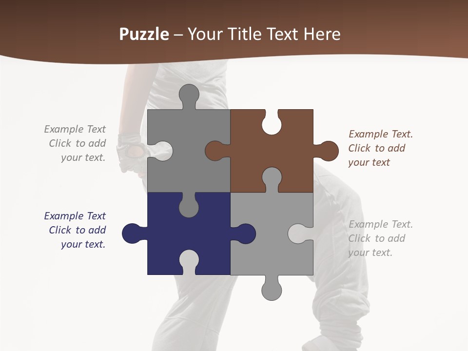 Athlete Sport Fashion PowerPoint Template