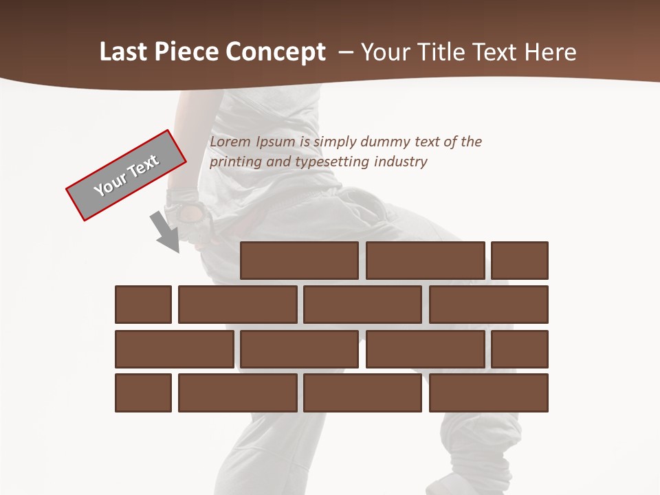 Athlete Sport Fashion PowerPoint Template