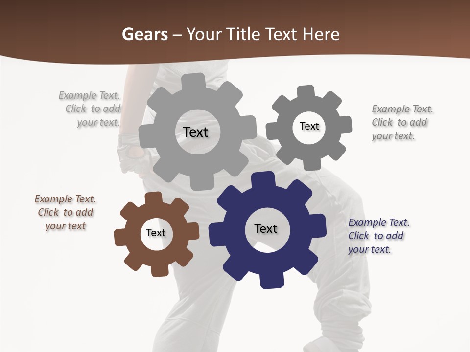 Athlete Sport Fashion PowerPoint Template