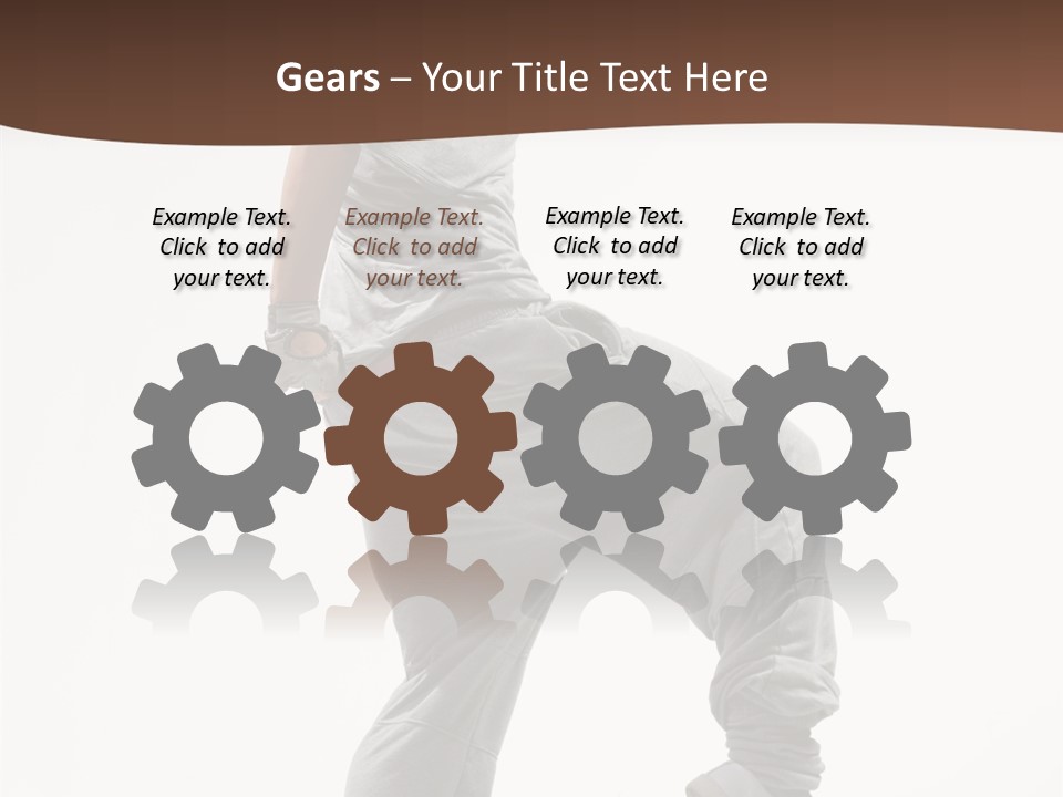 Athlete Sport Fashion PowerPoint Template