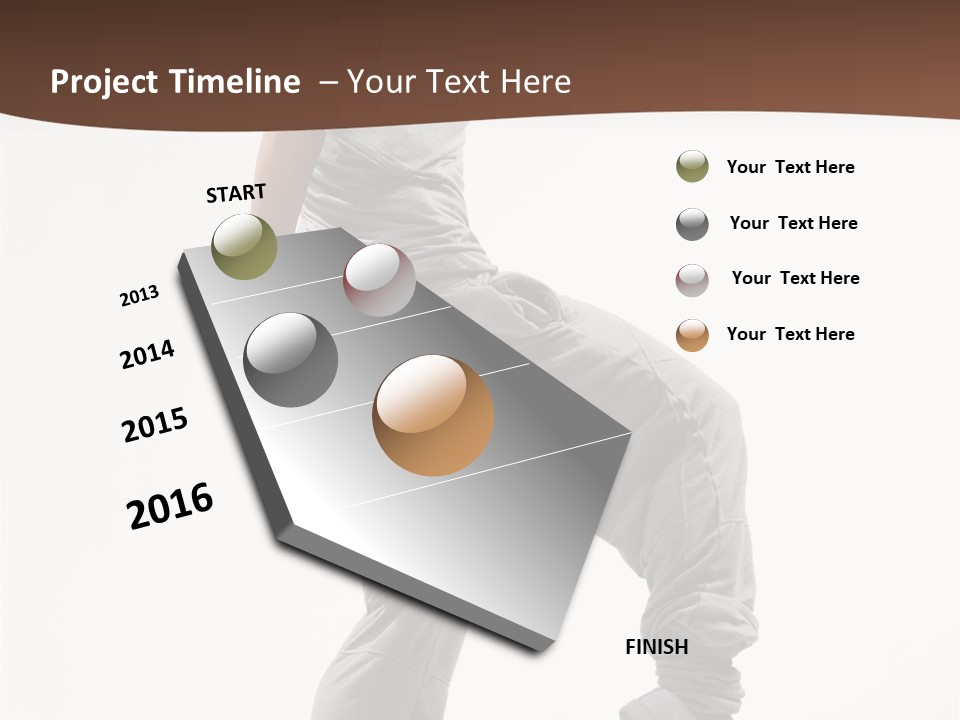 Athlete Sport Fashion PowerPoint Template