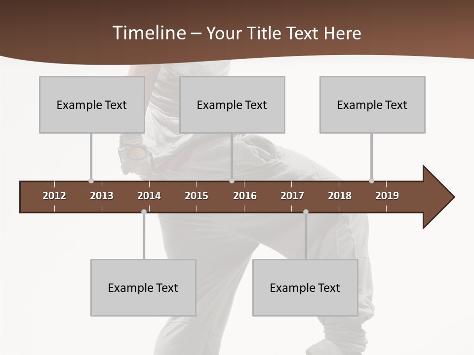 Athlete Sport Fashion PowerPoint Template