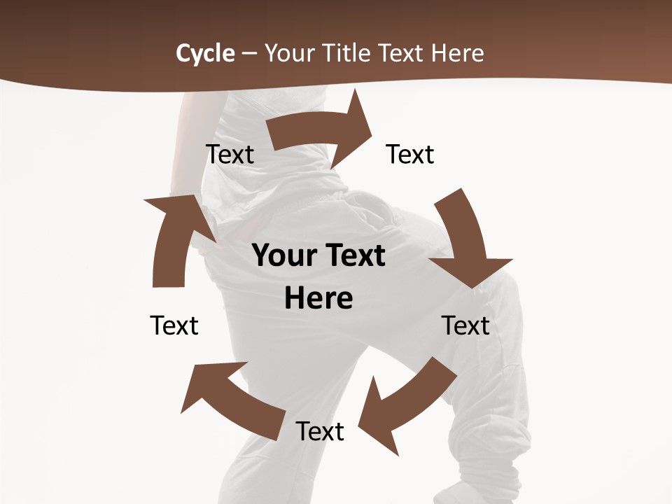 Athlete Sport Fashion PowerPoint Template