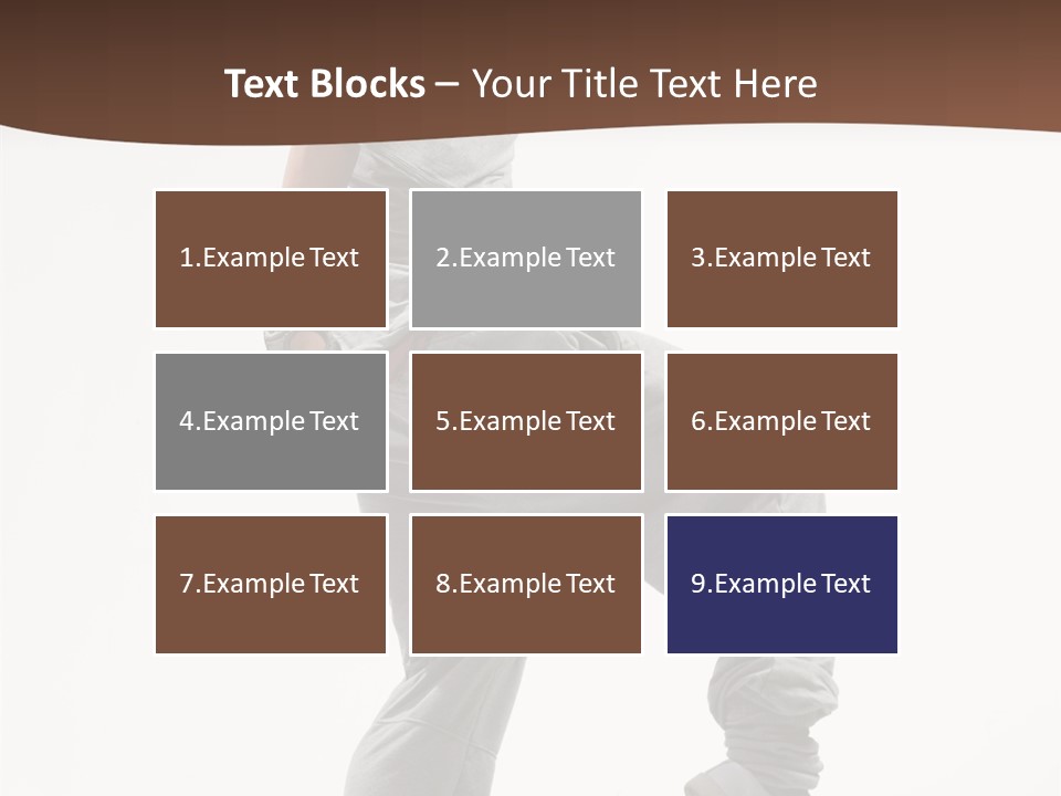 Athlete Sport Fashion PowerPoint Template