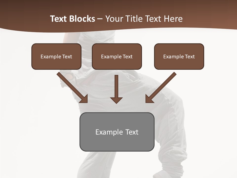 Athlete Sport Fashion PowerPoint Template