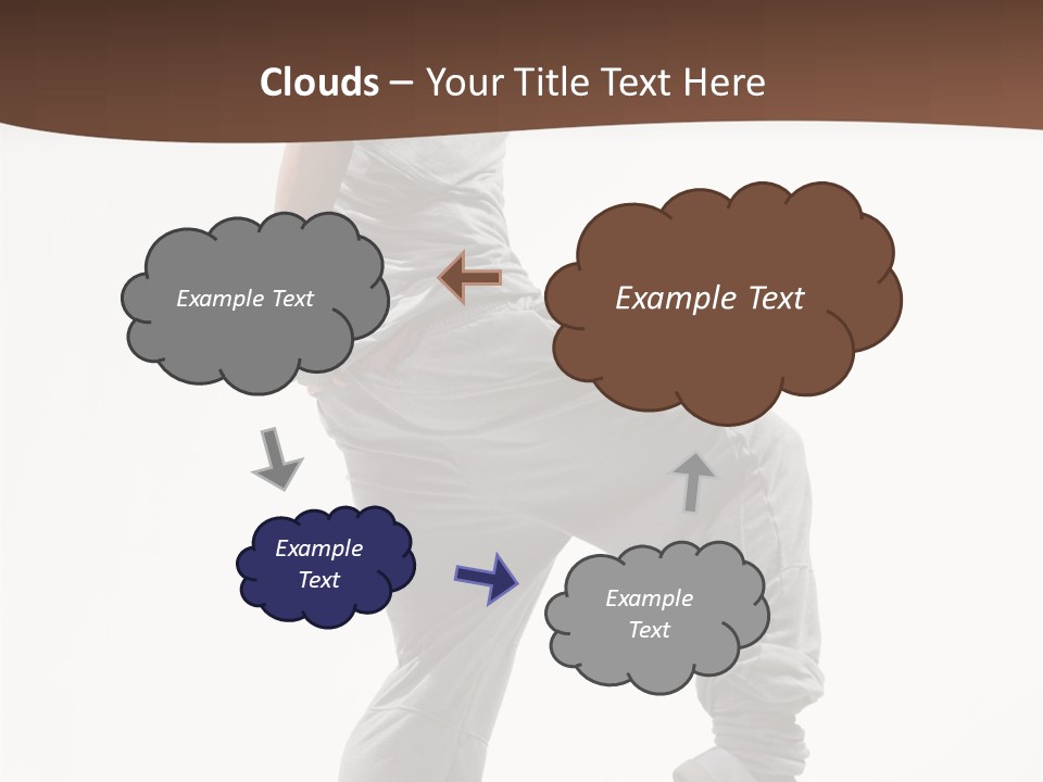 Athlete Sport Fashion PowerPoint Template