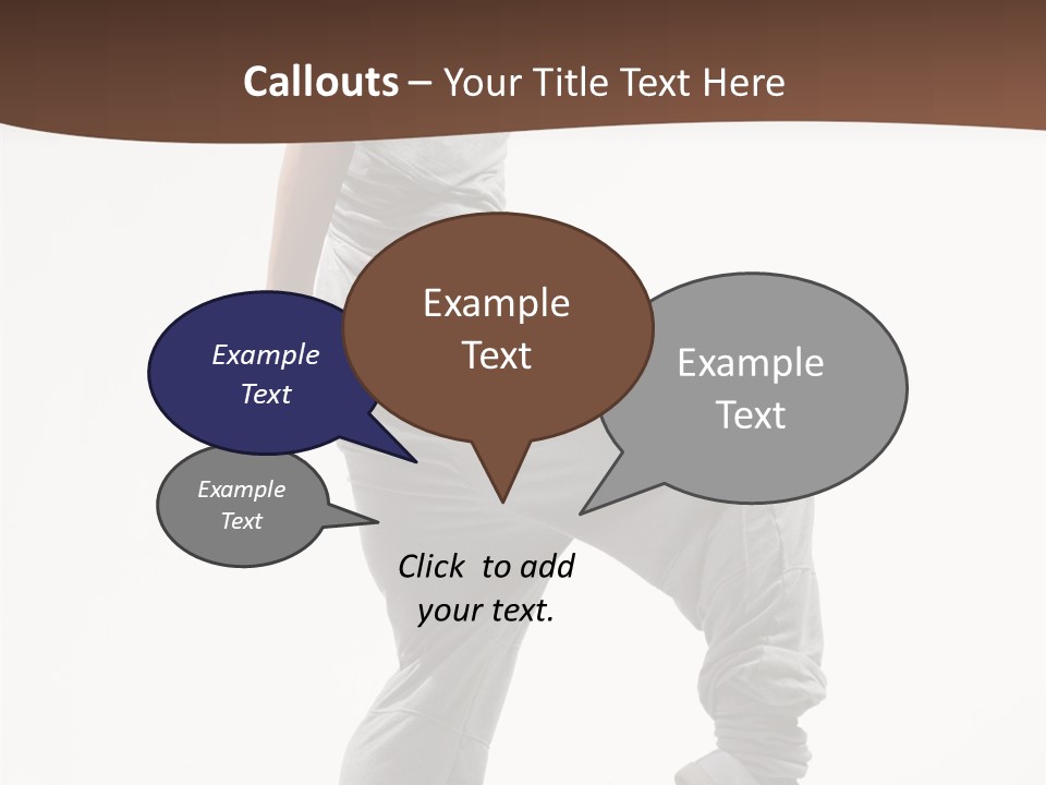 Athlete Sport Fashion PowerPoint Template