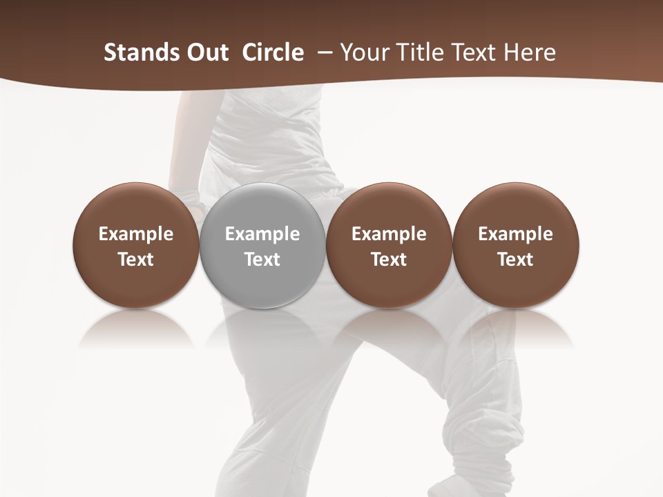 Athlete Sport Fashion PowerPoint Template