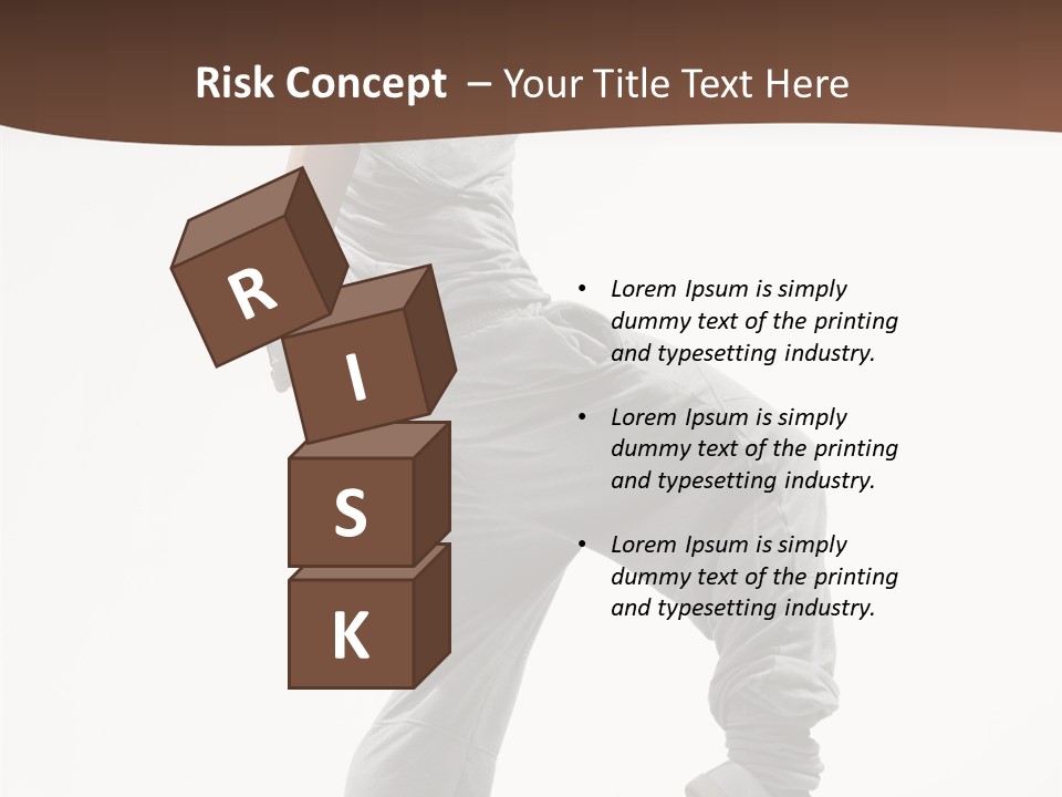 Athlete Sport Fashion PowerPoint Template