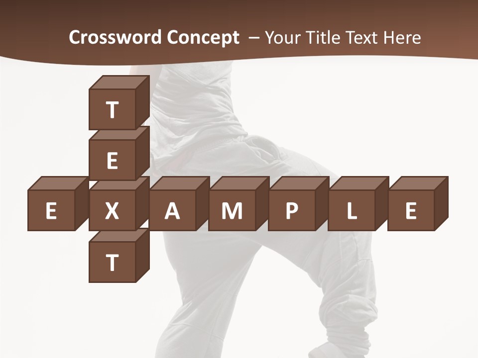 Athlete Sport Fashion PowerPoint Template