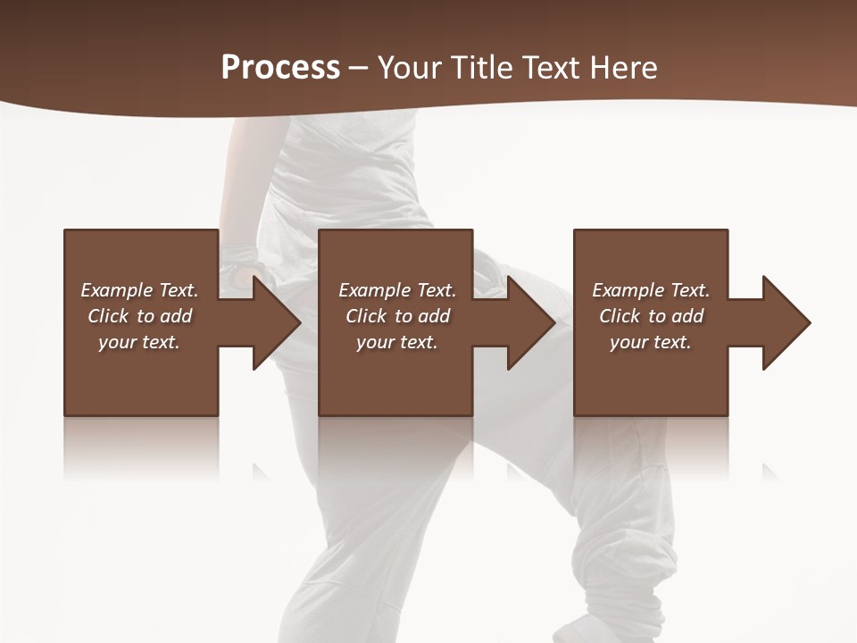 Athlete Sport Fashion PowerPoint Template