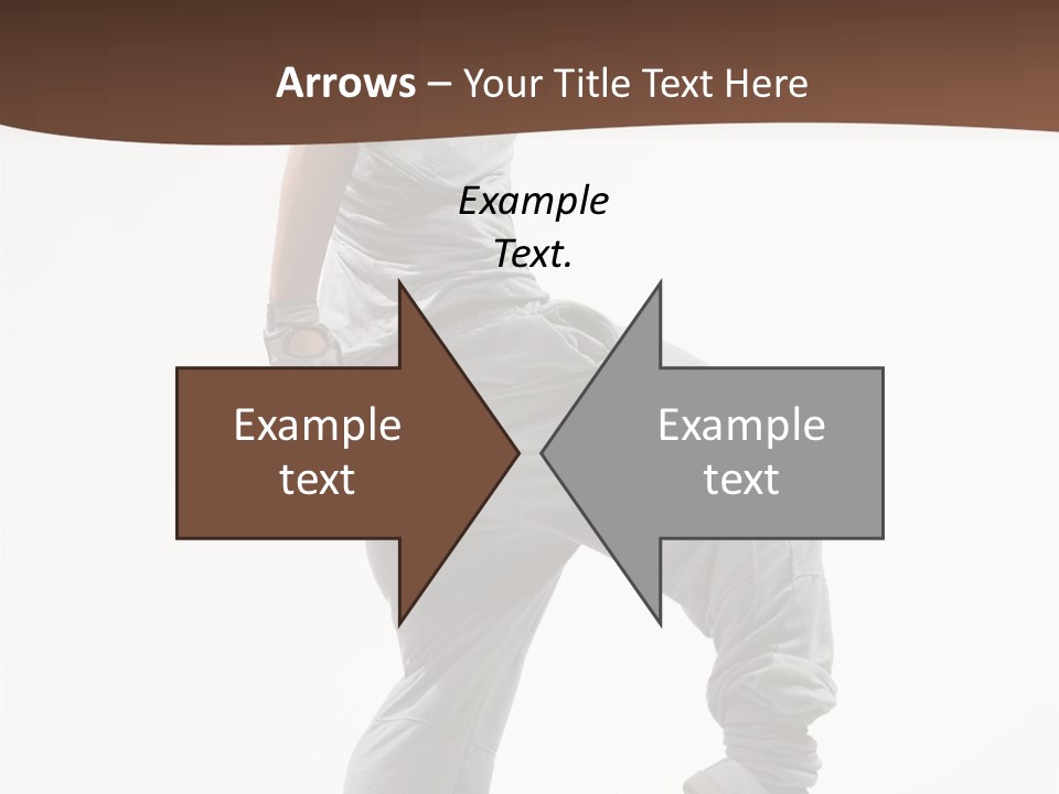 Athlete Sport Fashion PowerPoint Template