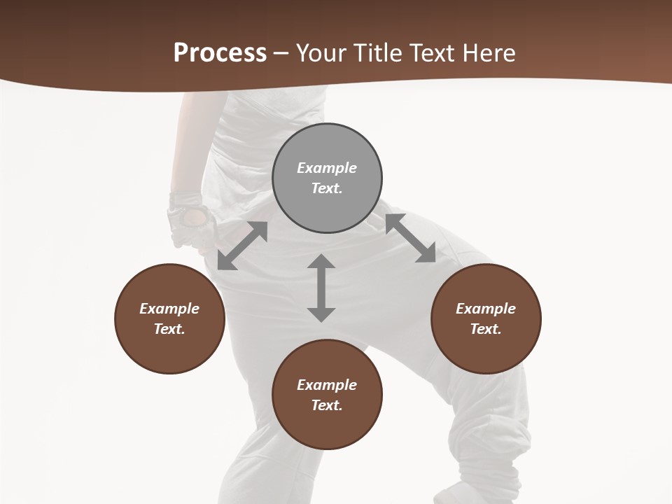 Athlete Sport Fashion PowerPoint Template