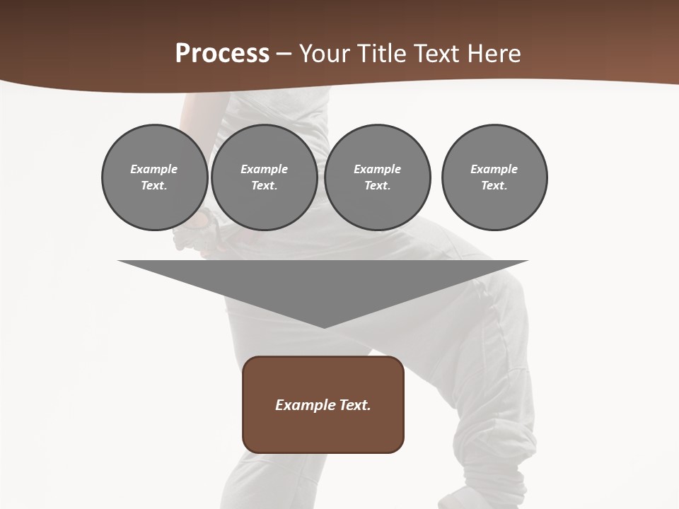 Athlete Sport Fashion PowerPoint Template