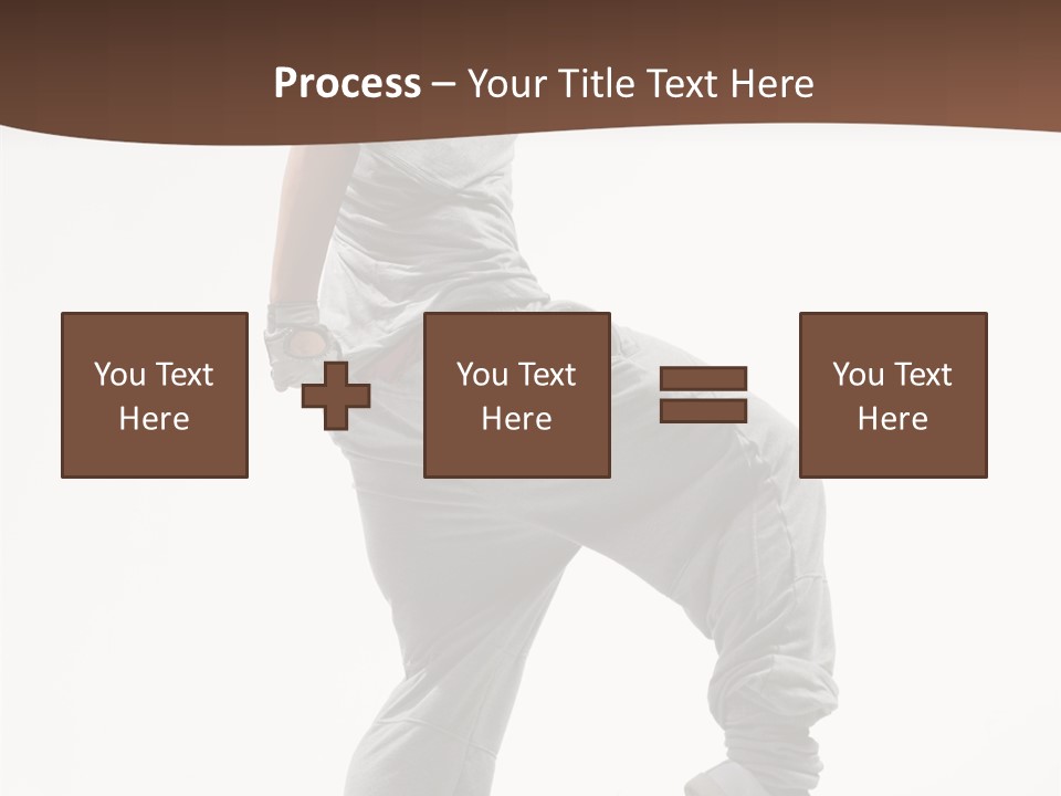 Athlete Sport Fashion PowerPoint Template