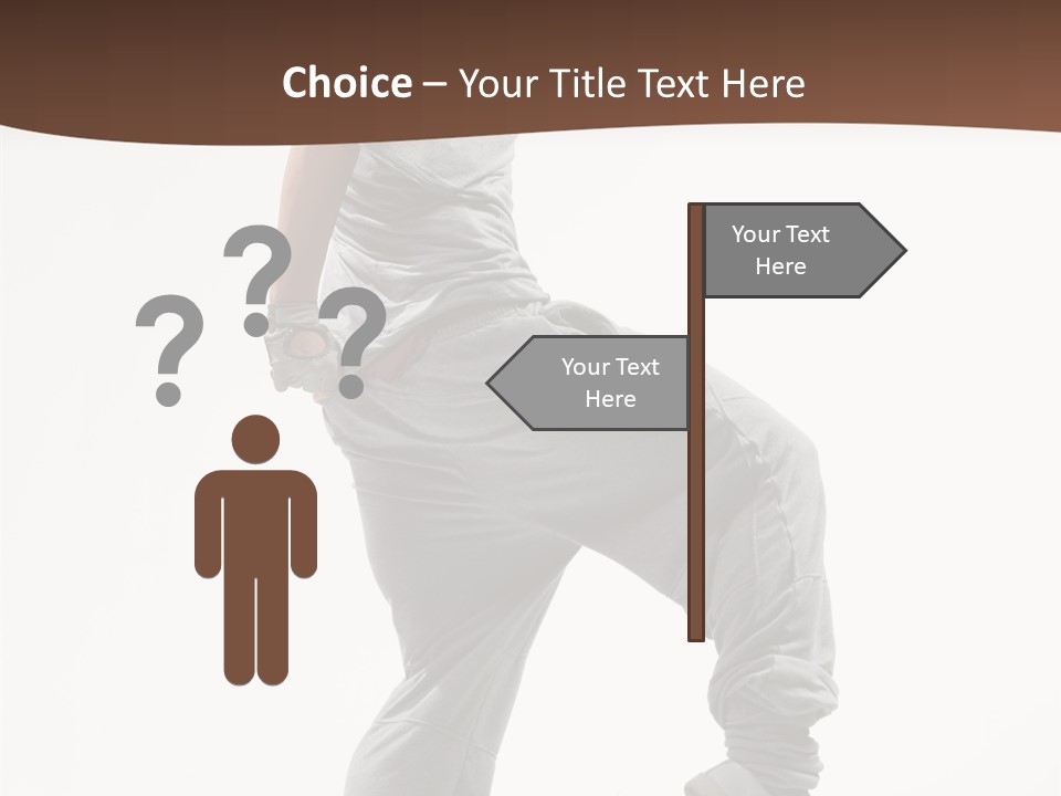 Athlete Sport Fashion PowerPoint Template