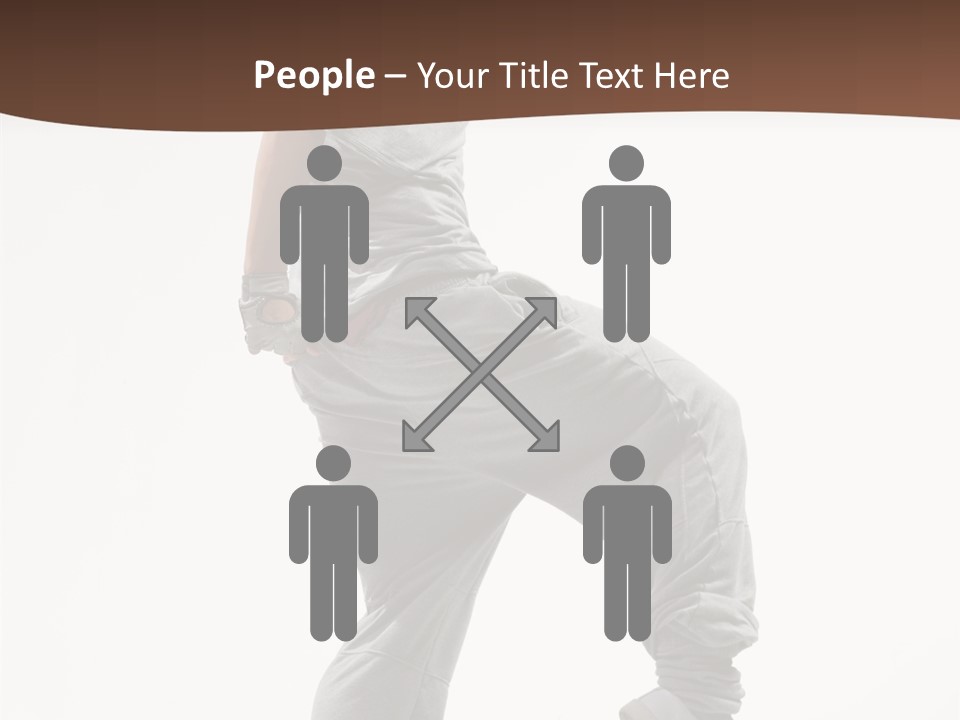 Athlete Sport Fashion PowerPoint Template