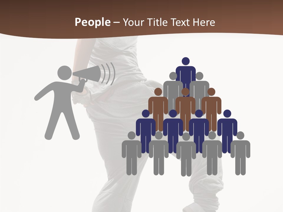 Athlete Sport Fashion PowerPoint Template