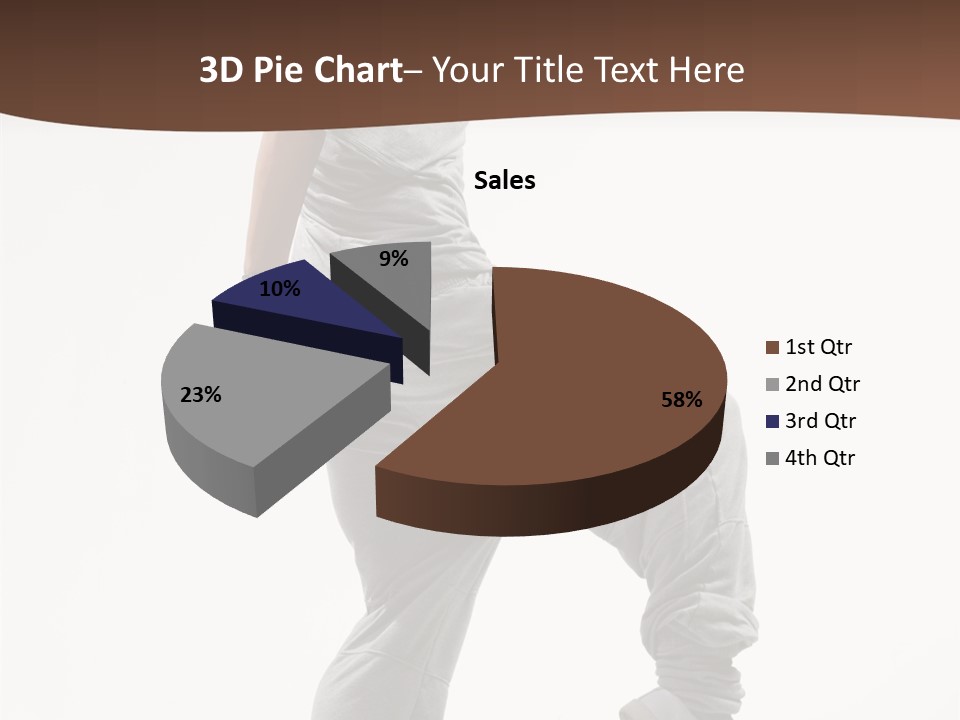 Athlete Sport Fashion PowerPoint Template