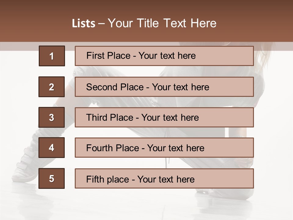 Artist Balance Rap PowerPoint Template
