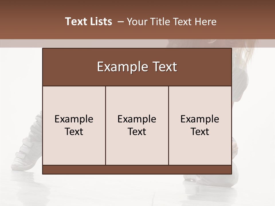 Artist Balance Rap PowerPoint Template