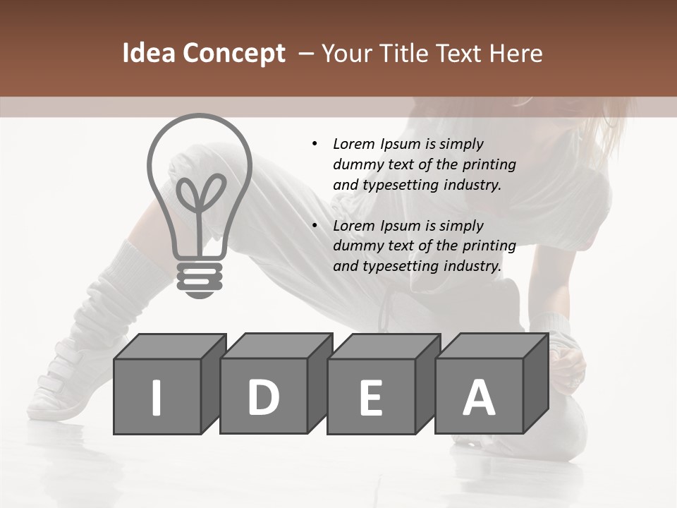 Artist Balance Rap PowerPoint Template