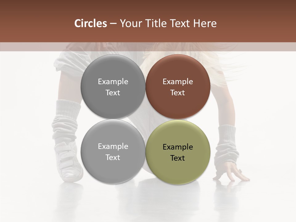 Woman Beautiful Activity PowerPoint Template