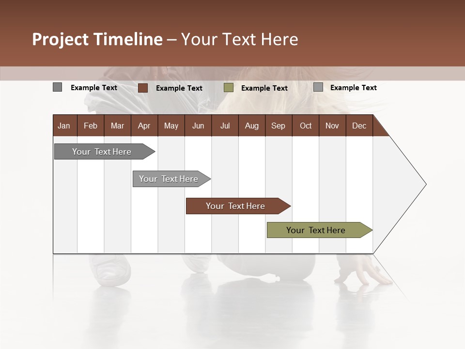Woman Beautiful Activity PowerPoint Template