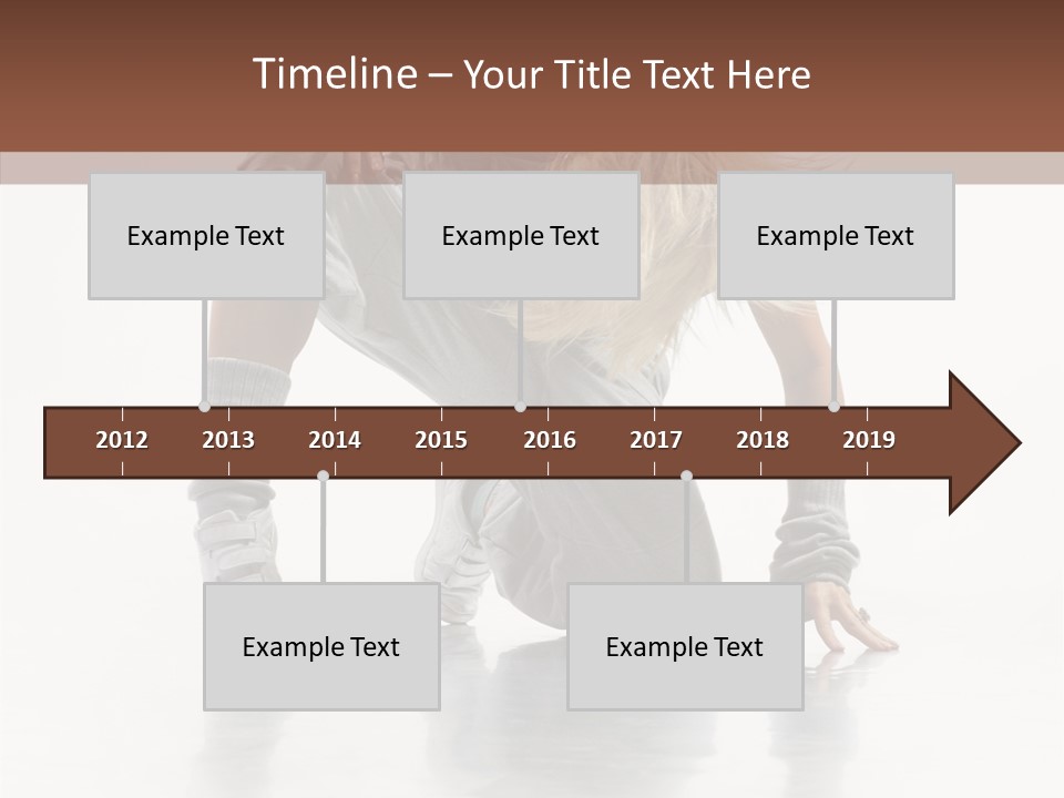 Woman Beautiful Activity PowerPoint Template
